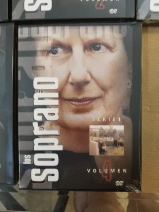 5 DVDs Los Soprano Serie Completa
