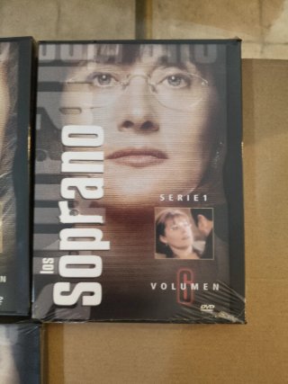 5 DVDs Los Soprano Serie Completa