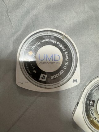 4 Juegos PSP UMD: Marvel, SOCOM, God of War