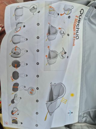 Tienda campaña playa Decathlon Quechua