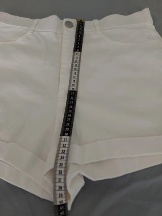 Shorts blancos mujer