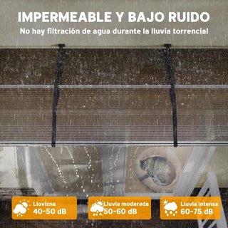 Marquesina Puerta Policarbonato Contra Lluvia UV