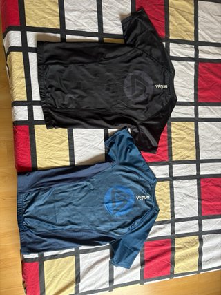 2 Camisetas Venum Grappling y MMA talla L