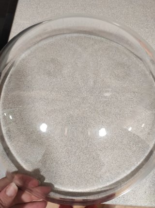 Bol grande de cristal