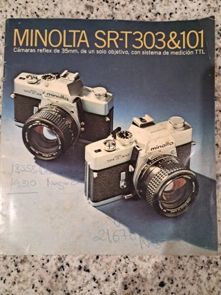 Minolta X-700 y SRT 101 + Revelado