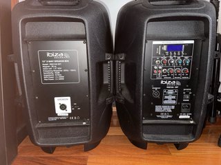 Altavoces Ibiza Sound PKG12A SET