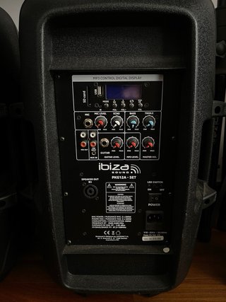 Altavoces Ibiza Sound PKG12A SET