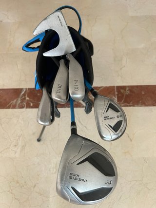Bolsa de golf infantil Inesis con palos