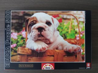 Puzzle Educa 500 piezas Bulldog Francés