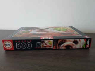 Puzzle Educa 500 piezas Bulldog Francés
