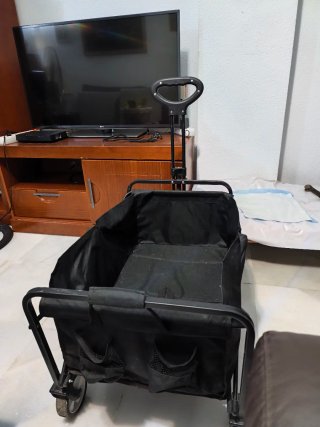 Carrito Plegable Playa Negro