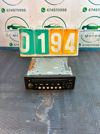 96643697xt Radio CD sistema de Audio Fiat Scudo II