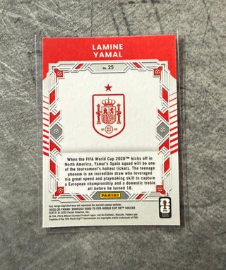 Lamine Yamal GOLD España Panini Donruss 2026