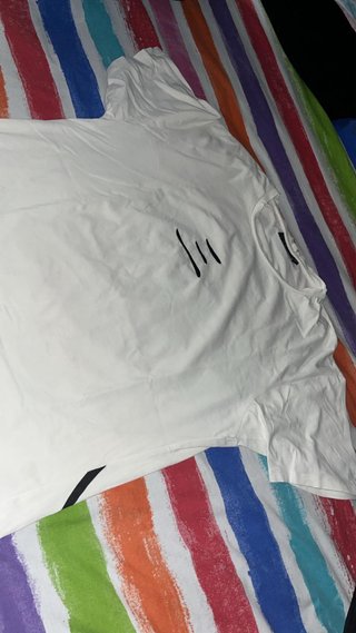 Camiseta manga corta blanca Málaga city