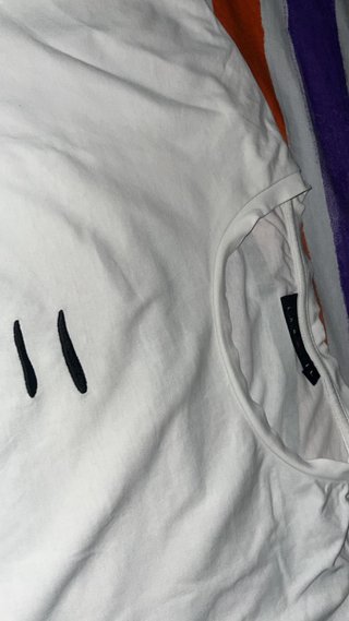 Camiseta manga corta blanca Málaga city