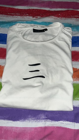 Camiseta manga corta blanca Málaga city