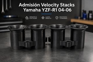 Admisión Velocity Stacks Yamaha YZF-R1 04-06 3D
