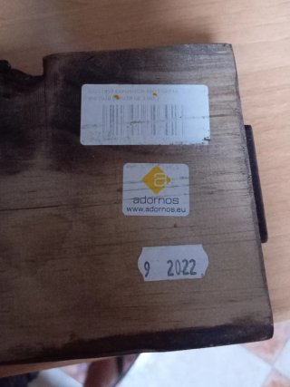 Expositor madera San Miguel 4 botellas