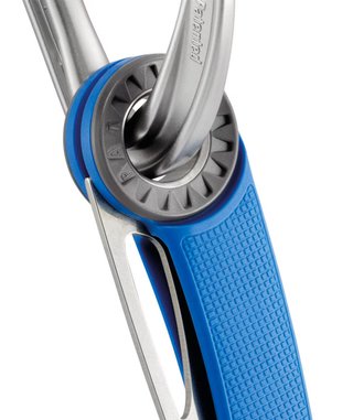 Navaja Petzl Spatha con mosquetón
