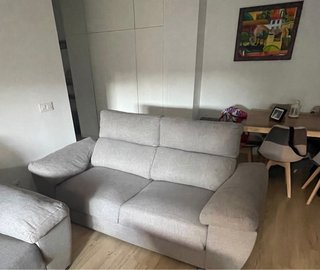 Sofá gris 2m