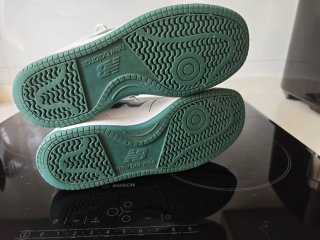 Zapatillas New Balance BB80 Blancas y Verdes