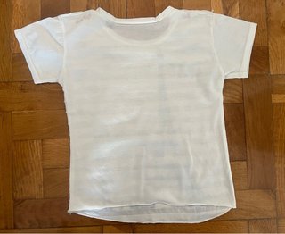 Camiseta y pantalón de niña. Zara. Talla 6-8
