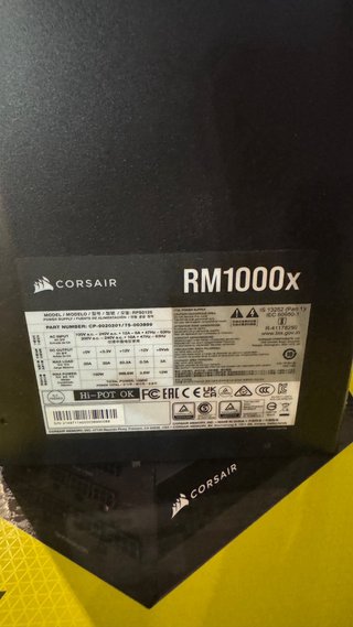 Corsair RM1000x Fuente Alimentación ATX