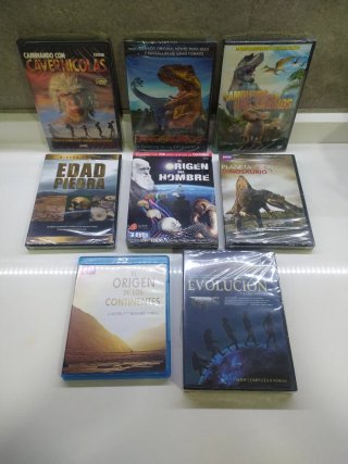 Lote Documentales DVD y Blu-Ray Historia