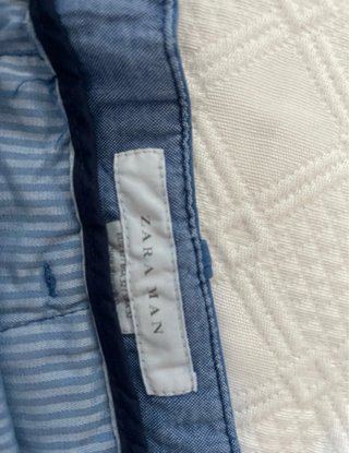 Pantalon Chinos Hombre Azul