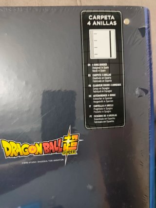 Archivador 4 anillas Dragon Ball Super