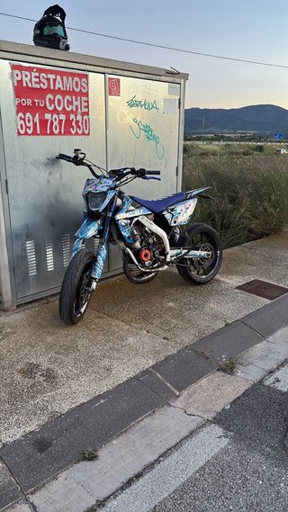 Rieju MRT Pro 2022 Supermotard Azul/Morado