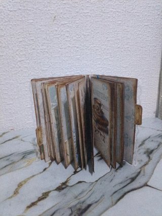 Álbum de scrapbooking vintage