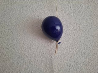 Globos Decorativos Pared Azul y Amarillo