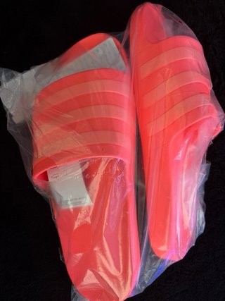 Chanclas Adidas Adilette Aqua Rosa Talla 44.5