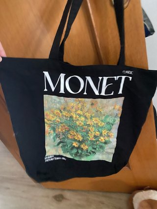 Bolsa de tela Monet Flores