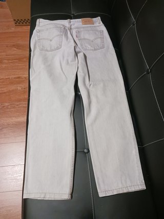 Pantalón vaquero Levi's 501xx gris W34 L34