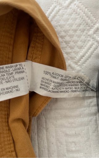 Pantalón chino beige/marrón