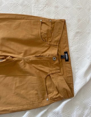 Pantalón chino beige/marrón