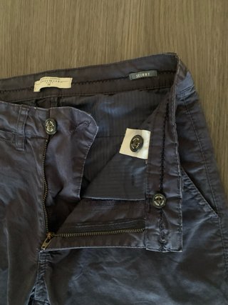 Pantalón Chino Gris Antracita Easy Wear