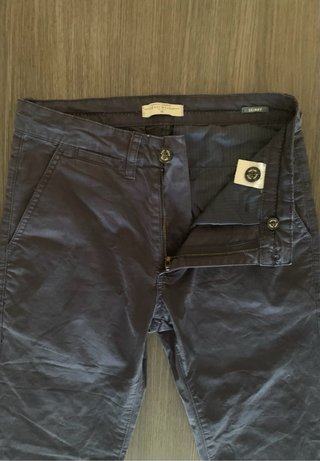 Pantalón Chino Gris Antracita Easy Wear