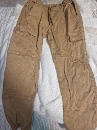 Pantalones Cargo Slim Fit Lefties Marrones