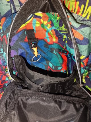 Mochila Toto con ruedas y estampado