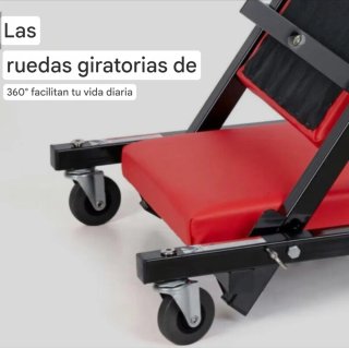 NUEVA! Camilla-taburete multiusos para mecánico