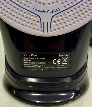 Plancha de vapor Zeegma Ironee 2600W