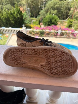 Zapatos Gucci Beige y Marrón