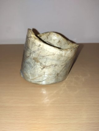 Bracciale rigido artigianale stile boho