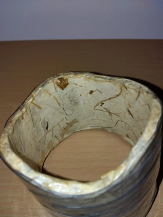 Bracciale rigido artigianale stile boho