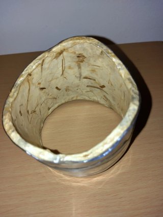 Bracciale rigido artigianale stile boho