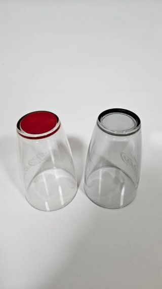 2 Vasos Coca-Cola Cristal