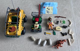 Playmobil Saurus Vehículo y Accesorios